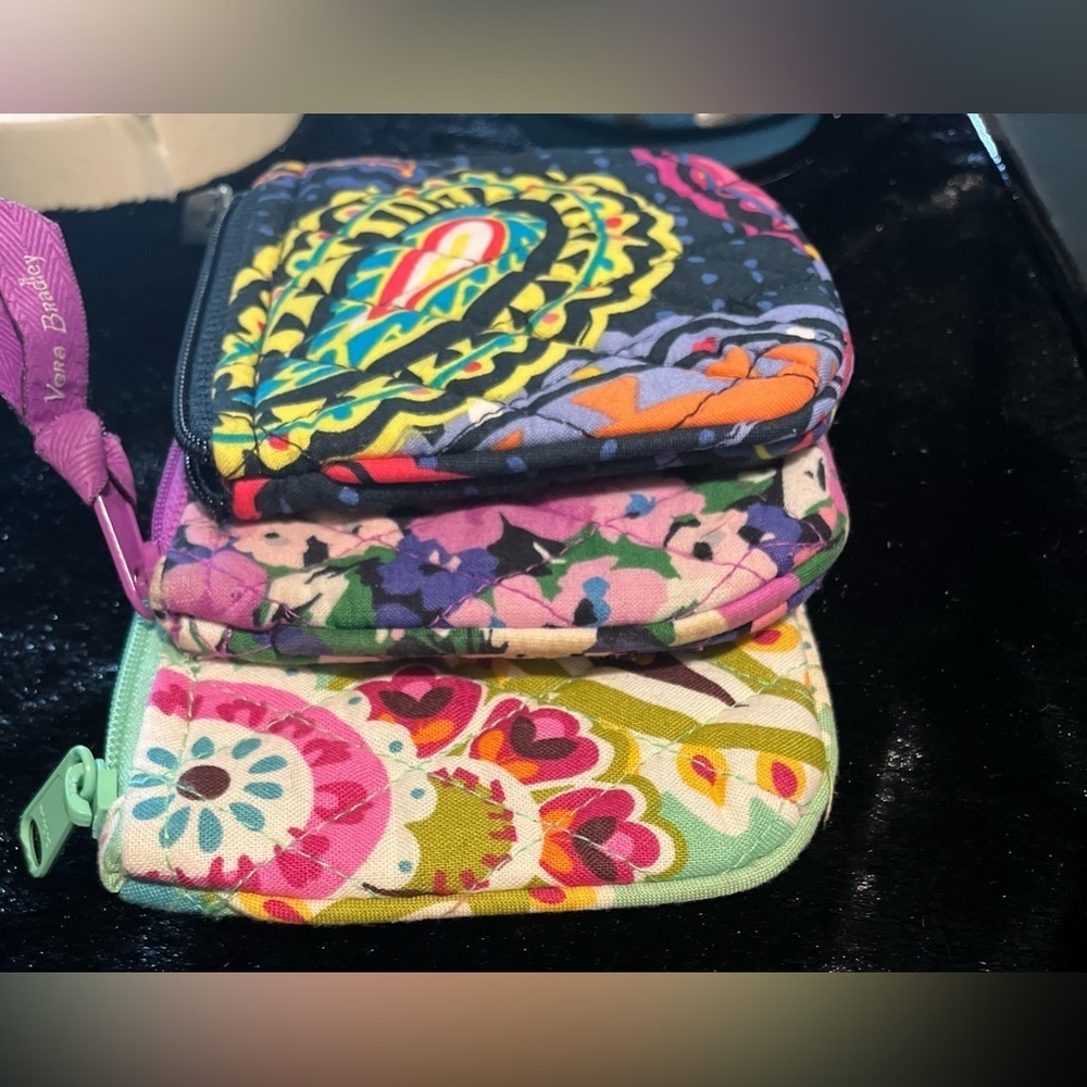Vera Bradley Cosmetic Pouch Bundle Of Three - Picture 10 of 10